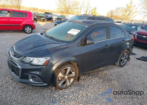 2018 Chevrolet Sonic Premier Auto from USA, damaged, VIN 1G1JF5SB4J4104377